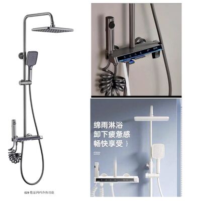 Bathroom Sanitary Wares Modern And Vintage Design Styles With Brass Material For Hot And Cold Water Function