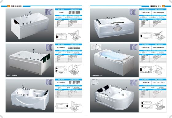 Convenience High Durability Rectangular Corner Bathtub Bathroom Sanitary Wares