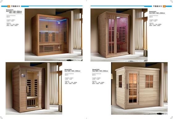 Intelligent Computer Control Bath Shower Steam Cabin 1800×1700×2250mm Size
