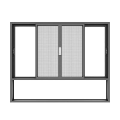 Customization Modern Aluminum Window Aluminum Double Pane Windows Insect Control