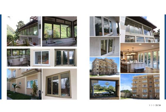 Customized Size Modern Black Aluminium Windows Aluminum Alloy Window Anti Corrosion