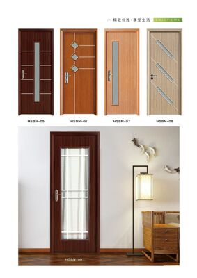 Swing Open Style Residential WPC Door 700mm-1100mm Regular Width