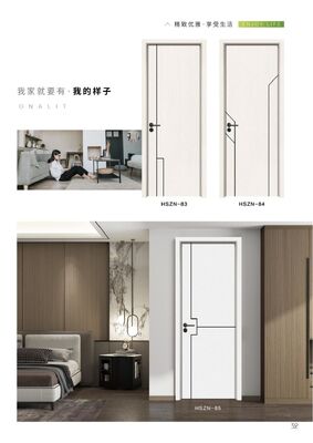 Waterproofing Wood Plastic Composite Door With Customizable Handle Position