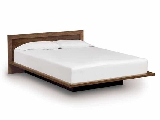 Stylish Modern Wooden Bed Commercial Indoor Furniture Easy Installation