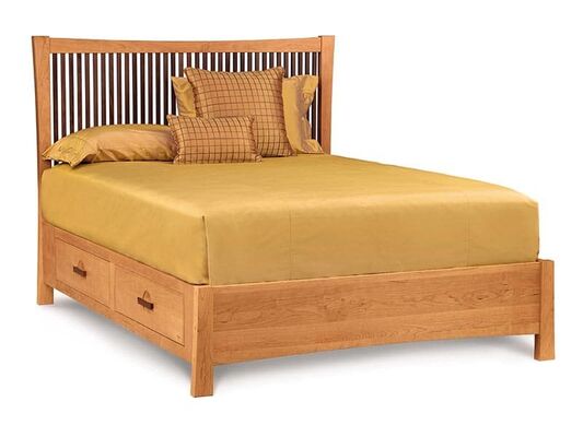 Customization Versatile Solid Wood King Bed Full Size For Modern / Functional Home