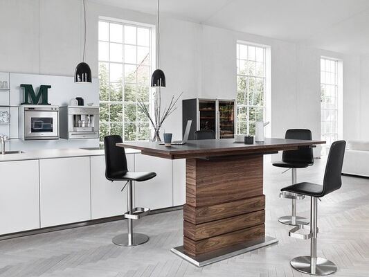 Premium Modern Indoor Furniture  Brown Wood Cabinet OEM / ODM Available