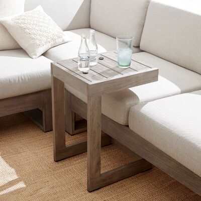 Customized color Contemporary Outdoor Patio Furniture Modern Outdoor Side Table ODM