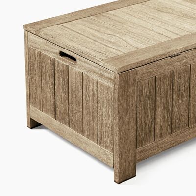 High Durability Portside Outdoor Storage Trunk Stylish Black White And Grey