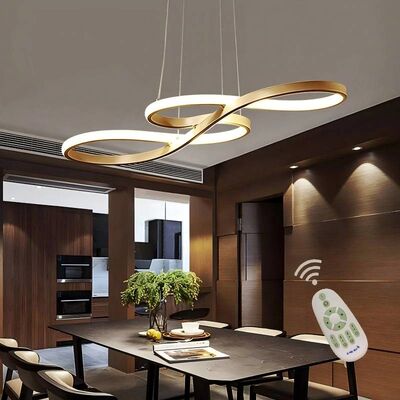 Customizable Modern Living Room Chandelier Lights Sleek Design
