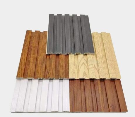 Moistureproof 3D Interior Wall Panels PVC Film Decorative Indoor Wall Panels