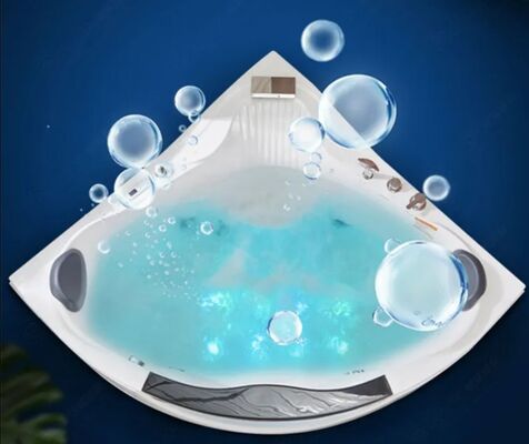 Bathroom Sanitary Wares Corner Massage Bathtub OEM