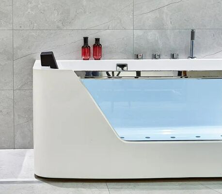 Surface Polished Hydro Massage Bath Tub Bubble Massage Tub 1500mm Length