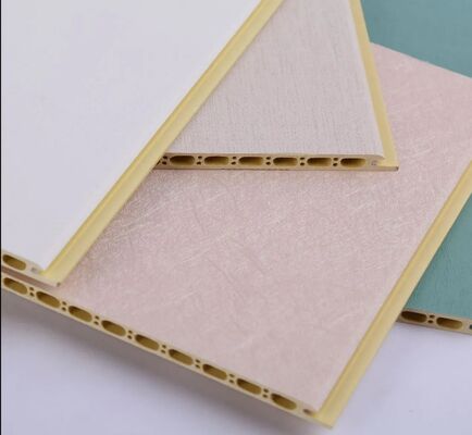 Modified Clay And Stone Powder / WPC Interior Decoration Panel For Modern Design Style