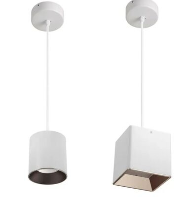 Deluxe  Modern Vintage Led Pendant Light With Metal / Glass Shade