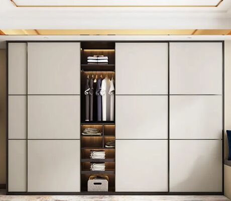 Customizable Bedroom Fitted Wardrobes Sliding Door Bedroom Wardrobes Fashionable