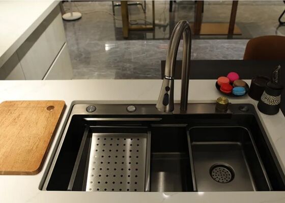 Tailored Stainless Steel Kitchen Wood Cabinets Modern Kitchen Cabinet Easy Installation