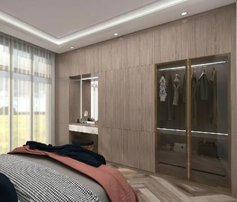 High Durability Custom Design Wardrobe Modular Units Environmental Friendly