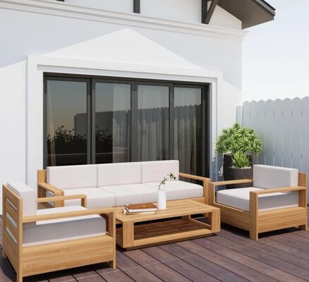 Stylish Modern Outdoor Sectional Sofa Furniture Easy Maintenance Water Resisting