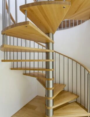 Modern Clear Silver Glass and Stainless Steel Handrail