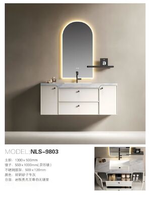 Customizable Stainless Steel LED Mirror Bathroom Drainer