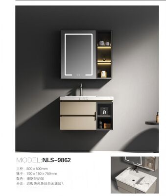 Customizable Stainless Steel LED Mirror Bathroom Drainer