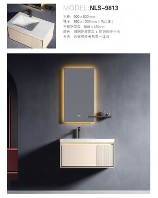 Vintage Style Bathroom Sanitary Wares Made With Solid Wood Aluminum And Glass For Hotels And Bathrooms