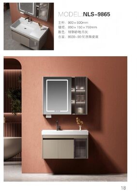 Customizable Size Bathroom Sanitary Wares For Hotel Bathroom And Villa Water Resistant Illuminated And Easy To Clean