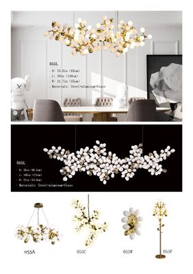 Stylish Crystal Metal Glass Fabric And Plastic Shades For Home Lighting