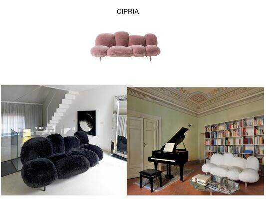 Modern Indoor Furniture - Wood/Metal, 80x40x30cm, Multi-functional