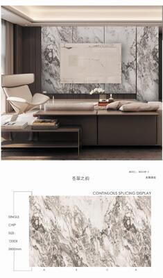 Acid-Resistant and Antibacterial Ceramic Tiles in 600*1200mm, 750*1500mm, and 900*1800mm Sizes for Modern and Vintage Designs