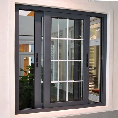 15-Year Aluminum Sliding Window with Double Glazed Soundproofing