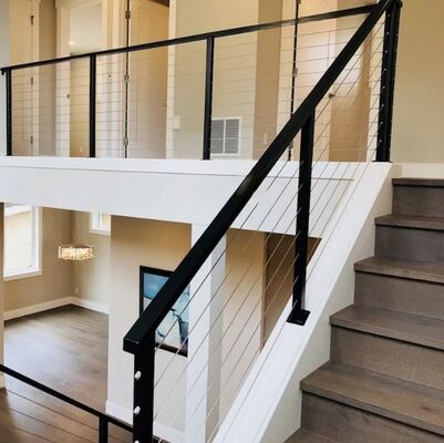 Custom Stainless Steel Glass Handrail 40mm for Indoor Outdoor Safety