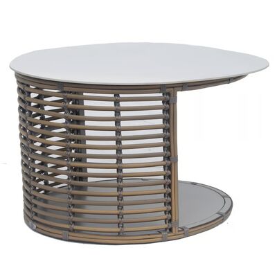 Modern Outdoor Furniture Set with UV-Resistant PE Rattan, 6-Piece