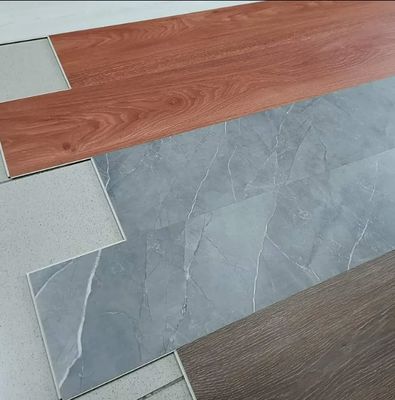 DIY SPC Floor Tiles and SPC Vinyl Tiles with 2mm To 6mm Thickness Options and 600*600/ 800*800/ 1200*1200 Sizes