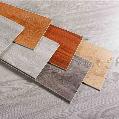 DIY SPC Floor Tiles and SPC Vinyl Tiles with 2mm To 6mm Thickness Options and 600*600/ 800*800/ 1200*1200 Sizes