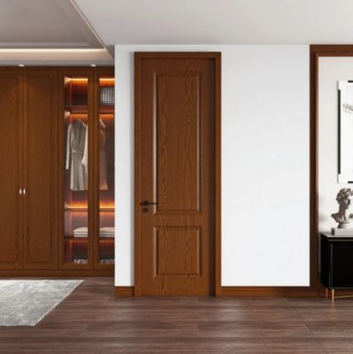 Vintage Interior WPC Door With Left Or Right Handle Position And Customizable Special Functions For Hotel