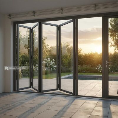 UV Protection Modern Aluminum Window with Thermally Broken Frame and 10-Year Warranty for Durable and Stylish Installation