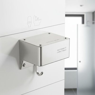 304 Stainless Steel Bracket Bathroom Sanitary Wares with Automatic Deodorization and 5-Year Warranty