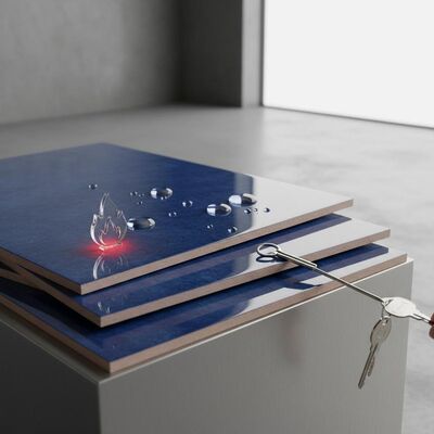 Glazed Ceramic Tiles with Water Absorption Under 0.5% Non-combustible Fire Resistance and Scratch Resistant Surface