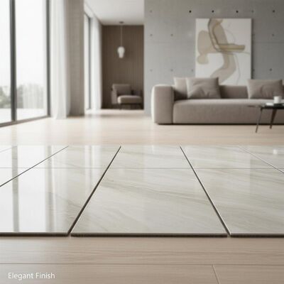 24x24 Inches Ceramic Tiles Polished with Insulation Elegant Finish Enhances Aesthetic Appeal of Residential and Commercial Spaces