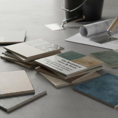 Slip Resistance Varies By Finish Ceramic Tiles Engineered For Thin set Mortar Or Adhesive Installation Delivering And Style