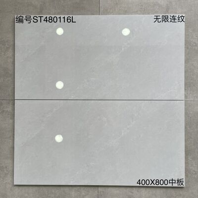 High Durability Light Grey Ceramic Floor And Wall Tiles 600x1200mm