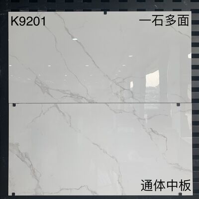 Acid Resistant Antibacterial Light Grey Ceramic Tile For Wall And Floor Tiling