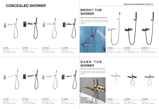 High Durability Thermostatic Mixer Shower Bathroom Sanitary Wares Energy Efficiency