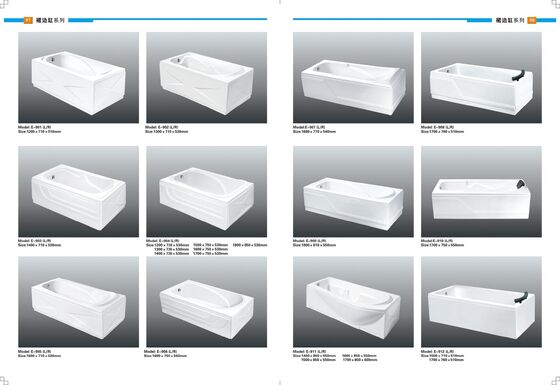 Convenience High Durability Rectangular Corner Bathtub Bathroom Sanitary Wares