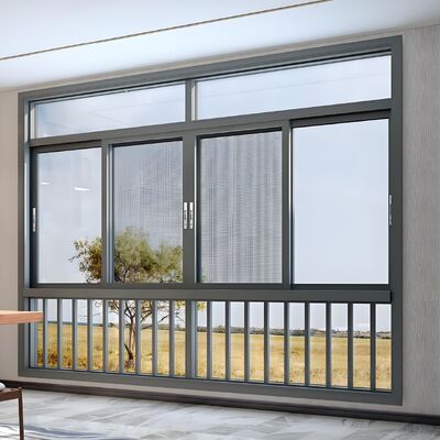 Customization Modern Aluminum Window Aluminum Double Pane Windows Insect Control
