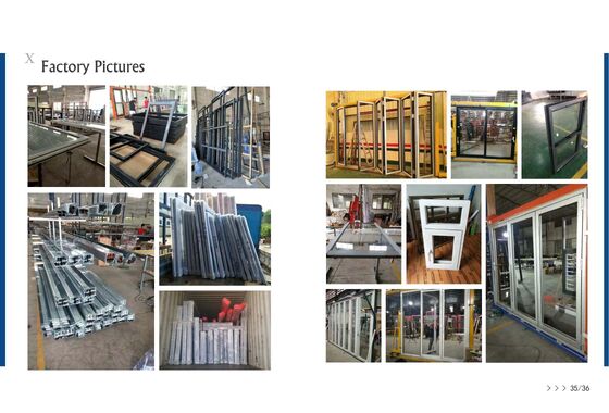 Customization Aluminium Frame Glass Window Alum Sliding Window Wear Resistance