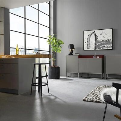 Flame Retardant Kitchen Storage Cabinets With Customizable Shelving