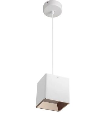 Deluxe  Modern Vintage Led Pendant Light With Metal / Glass Shade