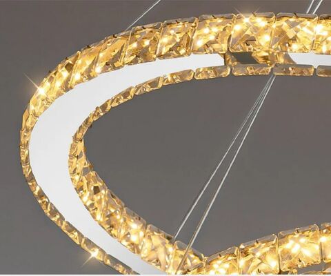 Fashionable Modern Living Room Hanging Lights Color Adjustable